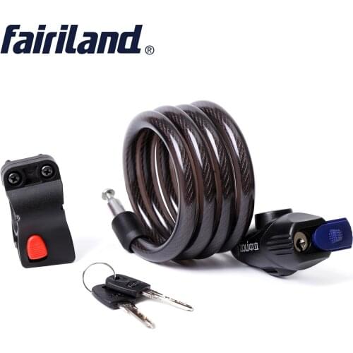 Cable Bicycle Bike Cable Lock Waterproof Anti-theft Bicycle Lock with 2 Keys Cycling Accessories