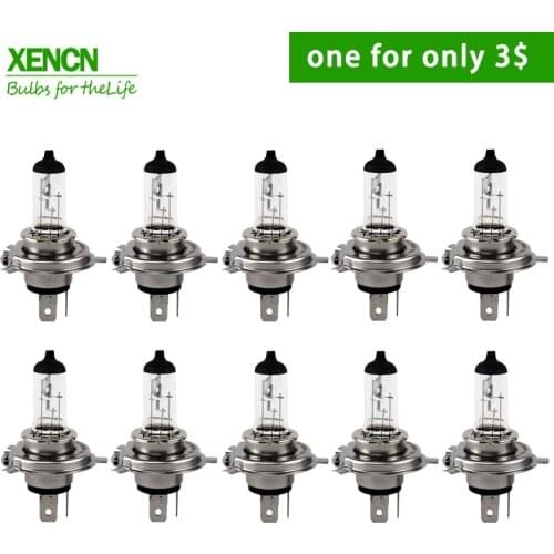 XENCN H4 P43t 12V 130/100W 3200K Clear Series Offroad Standard Car Head Light Halogen Bulb Auto Lamps Free Shipping 10PCS