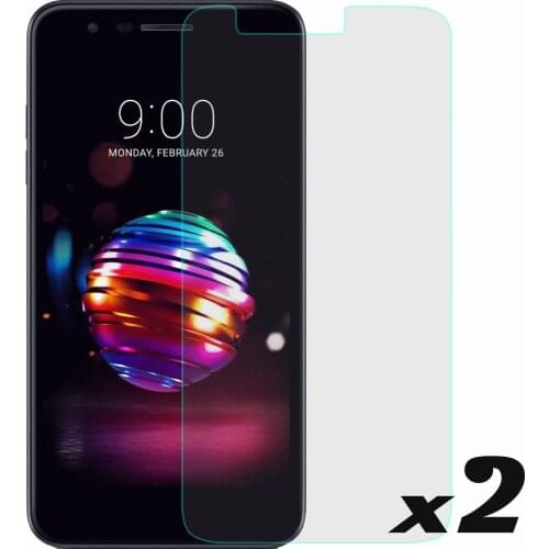 2pcs Tempered Glass Screen Protector Explosion-proof Anti Scratch Front Films For LG K30 / K10 2018 / k10 Alpha /Premier Pro LTE