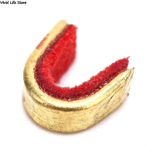 6pcs Archery Arrow Bow Strings Buckle Clip Copper Nocking Point Bow String Position tool Shooting Accessories