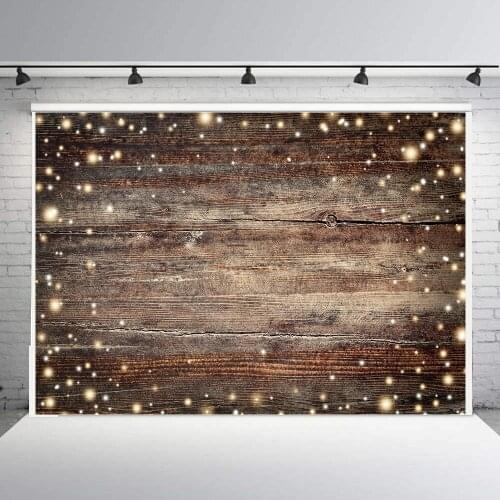 BEIPOTO Christmas Backdrop for photography snowflake on Wood wall photo background child photo studio props picture B-183