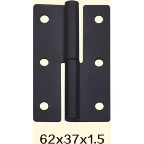 Freeshipping 62*37*1.5mm Iron Metal Hinge Sewing Machine Folding Table Furniture Flip Tray Hinges Big Door Hinges