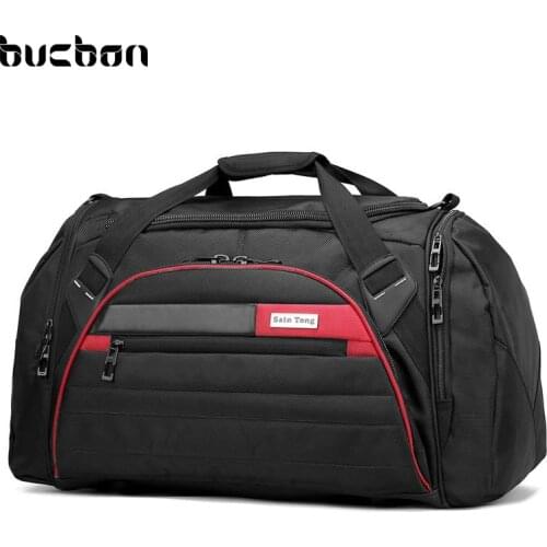 Bucbon 45l Large Multi-function Sport Bag Men Women Fitness Gym Bag Waterproof Outdoor Travel Sports Tote Shoulder Bags SGD001