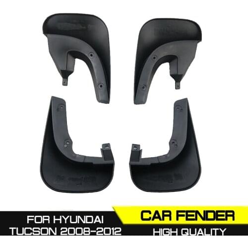 Car Front Rear Car Mudguards Fender Flares Mud Guard Flap Anti Splash Mudflaps for HYUNDAI TUCSON 2008 2009 2010 2011-2019