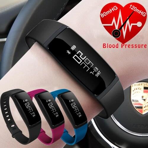 Blood Pressure Watch Heart Rate Monitor Smart Band Activity Fitness Tracker Wristband Pulsometer Bracelet For Android IOS Phone