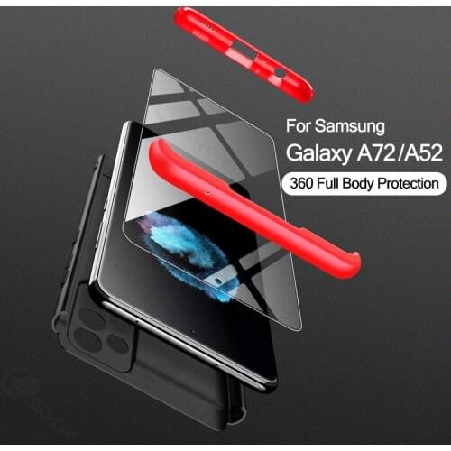 GKK Case For Samsung Galaxy A72 A52 A32 Case 360 degree Full Protection Hard Cover For Samsung A72 A52 A32 4G 5G Shockproof Case
