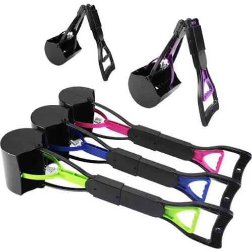 Long Handle Jaw Poop Scoop Clean Pick Up Animal Waste Drop Shipping Dog Puppy Cat Waste Picker Pet Cleaning Tools Supplies