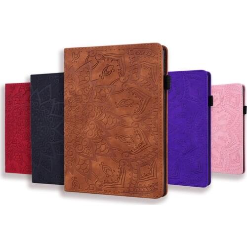 For Samsung Tab 8.0” 2019 SM-T290 T295 T297 Case Fashion Flower Pattern Flip Faux Leather Stand Card Clip Protective Cover