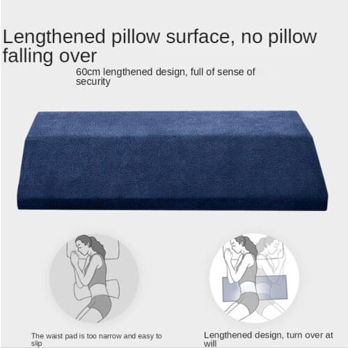 New Pregnant Waist Pillow Bamboo Charcoal Slow Rebound Memory Foam Sleep Back Cushion Pillow Cervical Health Pain Release Pillow