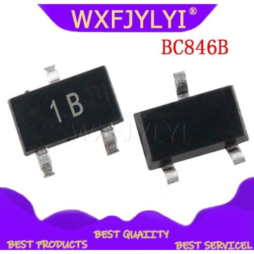 100PCS BC846B SOT23 BC846B SOT 846B SMD SOT-23 1B new transistor