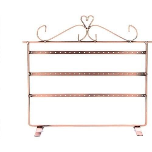 Ozer Box Metal Rectangle Küpelik 72'li Bronze