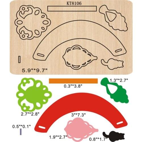 DIY cutting dies 2019 new die cut &wooden dies Suitable for common die cutting machines on the market