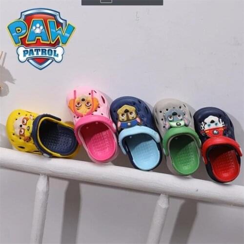 New 2021 children summer beach shoes non-skid sandals, boys and girls cartoon water cave shoes children slippers baby steps