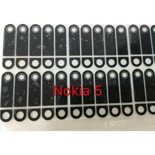 TA1053 TA1024 Rearview Back Camera Glass Lens Cover for Nokia 5 TA-1053 TA-1024 Rear Camera Module Glass on Housings