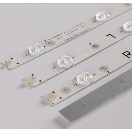 New 12 PCS LED Backlight strip For 50PFT4509 500TT56 500TT55 V0 50PFL6340 50PFL6540 50PFL5V40 TPT500DK-QS1 50PFK4509 50PFA4509