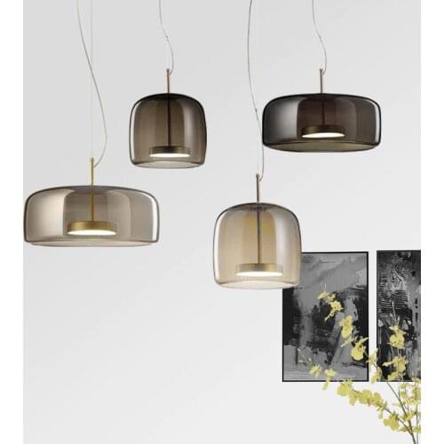 Nordic Led Pendant Light Living Room Bedroom Hanging Lamp Modern Home Decor Loft Luminaire Suspension Hotel Bar Glass Hanglamp