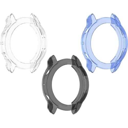 Ultra-Slim TPU Watch Case Protective Cover for -Ticwatch Pro 3 Lite Smart Watch F3MA