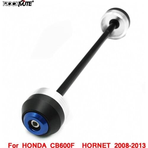 Motorcycle POM Front Wheel Protector For HONDA CB600F HORNET 2008-2013 Axle Fork Crash Sliders Pad
