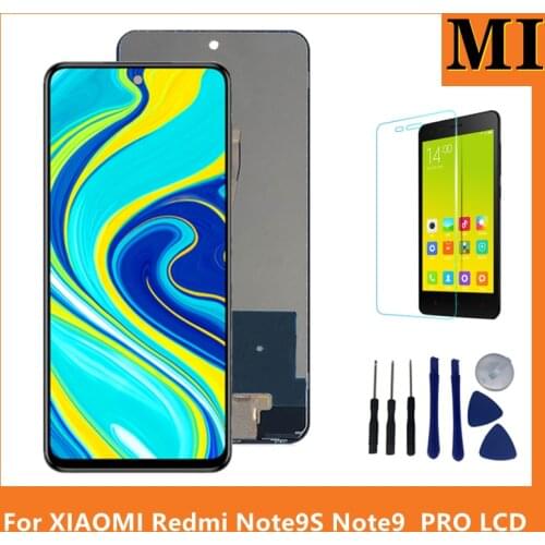 Origianl Lcd Display For Xiaomi Redmi Note9s / Note9 Pro LCD Display Touch Screen Digitizer Assesmbly For Redmi Note 9 Pro Lcd