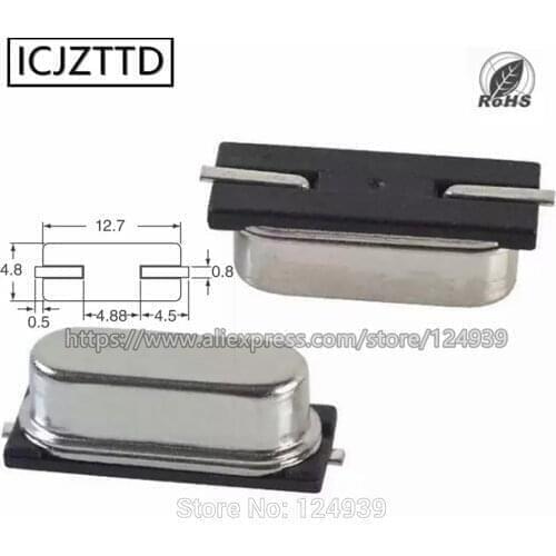 10pcs 28.000MHZ 28.000M 28.000 28MHZ 28M 28.224MHZ 28.224M 28.224 28.322MHZ 28.322M 28.322 49SMD 2P 11.40mmx4.80mm 20PF