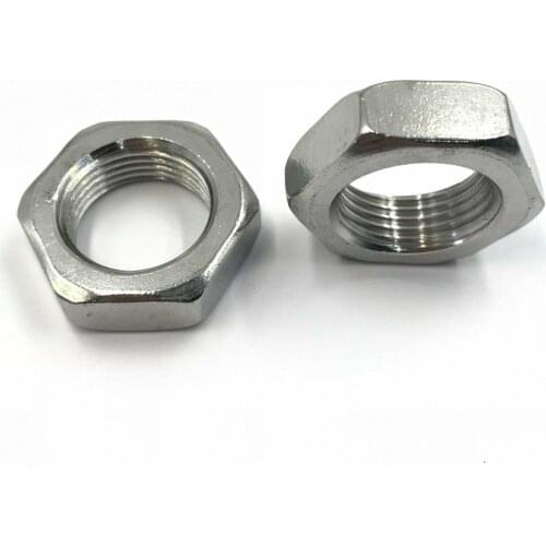 12Pcs M4 x 0.7 Stainless Steel Hex Nut Right Hand Thread [C1]