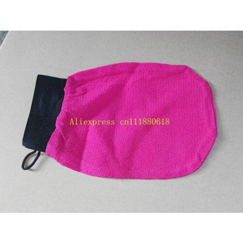 50pcs/lot Fast shipping Wholesale hammam scrub mitt magic peeling glove exfoliating bath glove morocco scrub glove