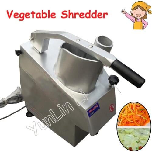 220V Automatic Vegetable Cutting Machine 550W Table Type Vegetable Shredders 150kg/h Leafy Greens Cutter HLC-300