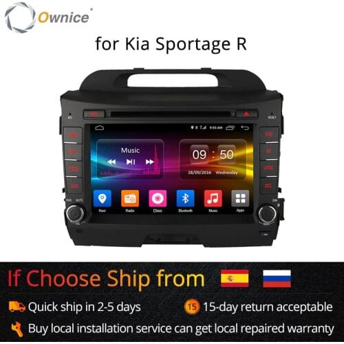 Ownice C500 Android 6.0 Octa 8 Core car dvd player FOR KIA sportage r 2011 - 2015 gps navi 2 din wifi 4G 2GB RAM 32GB ROM