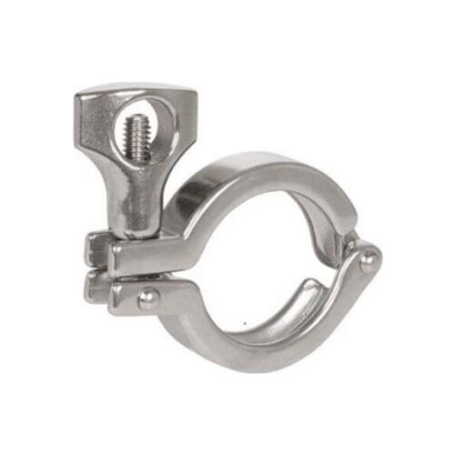 Free shipping 304 sanitary grade / stainless steel / quick fitting / investment casting clamp 50.5mm-232mm