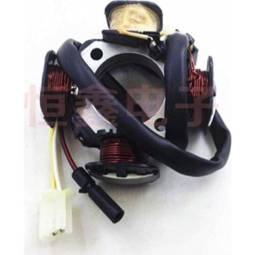 Free shipping 2-stroke bicycle AG50 motorcycle accessories for Suzuki motorcycle parts AD50 ignition coil SJ50 magnetic coil