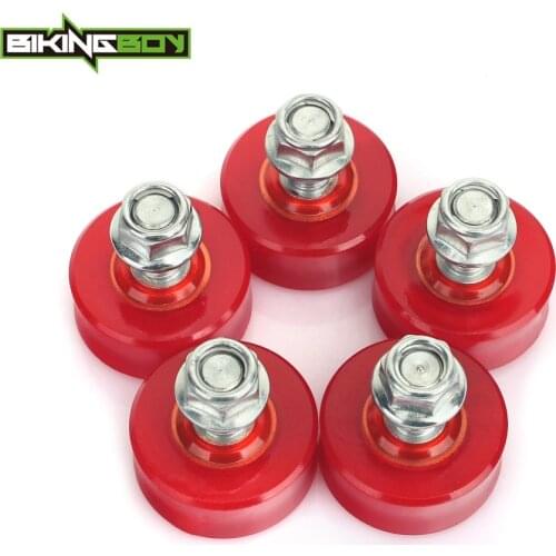 BIKINGBOY For Ducati Hypermotard 821 796 1100 Monster SBK 748 848 916 996 998 Silent Bushing Block Hyper Flex Polyurethane