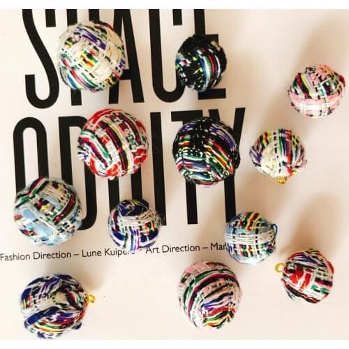 Beads for jewelry making pendant ball diy material earrings jewelry findings line eardrop accessories handmade