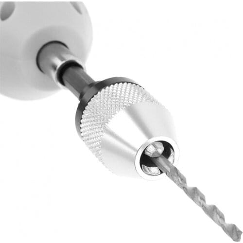 0.3-6.5mm quick-change three-jaw self-centering twist drill chuck with hexagon shank 3.6 electric grinder drill chuck