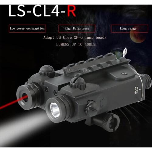 LS-CL4 Laser SightTactical Hunting Laser Mount Red Dot Laser Sight Rifle Gun Scope 20mm Airsoftsport Rail & Barrel Pressure