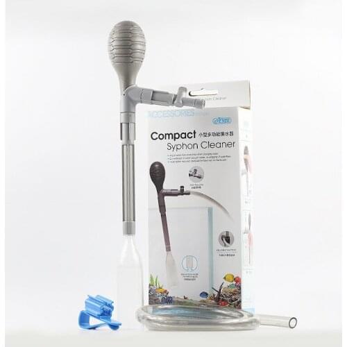 ISTA Compact Syphon Cleaner Muti_function water changer sand washer waste sucker cleaning tool For fish tanks aquarium