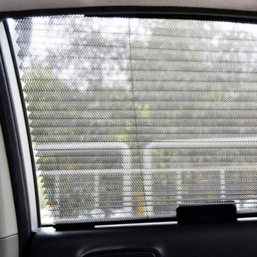 Summer Car Automatic Retractable Side Window Curtain Sun Shield Blind Sunshade and Privacy Curtain UV Protection Curtain