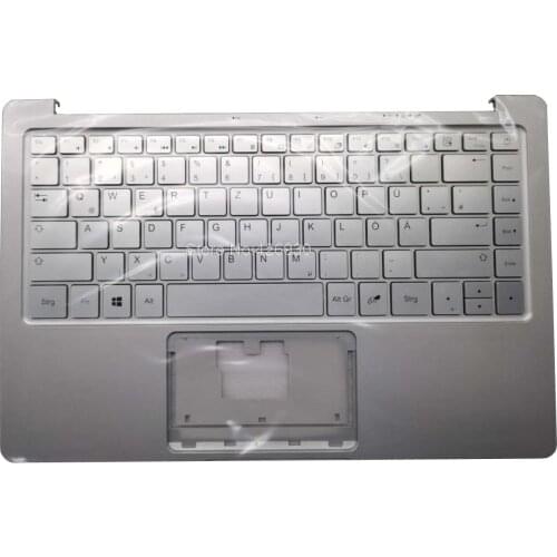 Laptop PalmRest& GR Keyboard For Jumper For EZbook X3 JPA10 German GR Silver