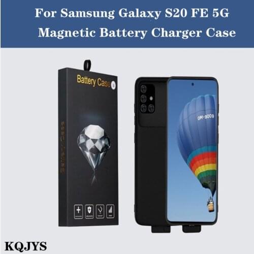 Portable Magnetic Battery Charger Cases For Samsung Galaxy S20 FE 5G Battery Case Power Bank Charging Cover for Galaxy S20 FE 5G