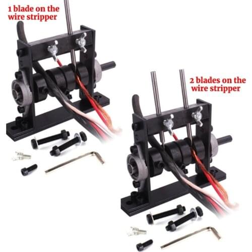 Manual Portable Wire Stripping Machine Scrap Cable Peeling Machines 1-30mm Cable
