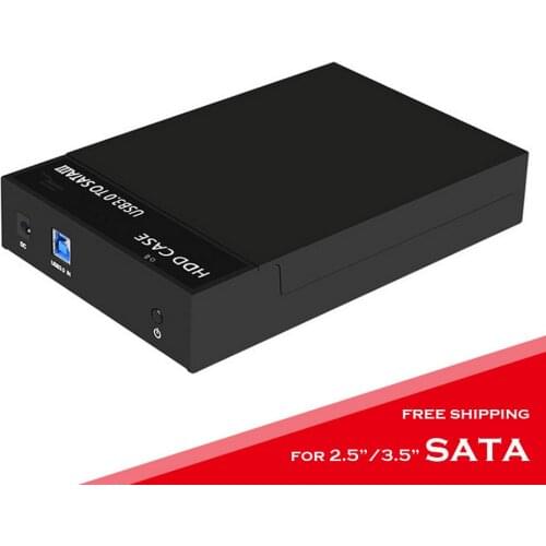 Eunaimee USB 3.0 Hard Drive Disk External Enclosure Dock 2.5 / 3.5 inch SATA HDD SSD UASP free shipping