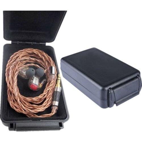 Waterproof Shockproof Earphone Holder Portable Storage Bag Box Hard Headphone Carrying Case Headset Accessories