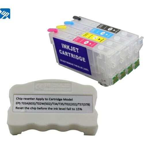 UP 405XL 405XXL Refillable Ink Cartridge For Epson WF-3820DWF WF-3825 WF-4820 WF-4825 WF-4830 WF-7840 WF-7830 WF-7835 Printer