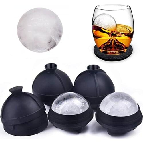 6 Cm Ball Ice Molds DIY Home Bar Party Cocktail Cream Ice Kitchen Round Sphere Ball Moulds Ice Makers Use Cube Tray