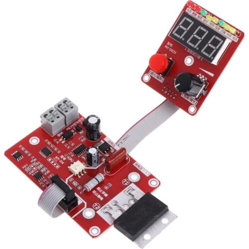 100A/40A Double Pulse Encoder Spot Welder Welding Machine Time Current Control