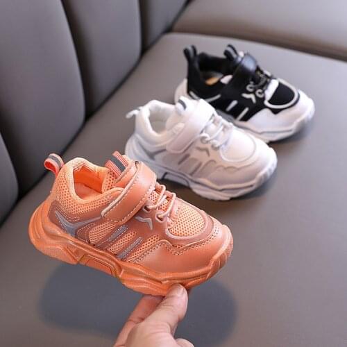 Kids Shoes Anti-slip Soft Rubber Bottom Baby Sneaker Casual Flat Sneakers Shoes Children Size 21-30 Kid Girls Boys Sports Shoes