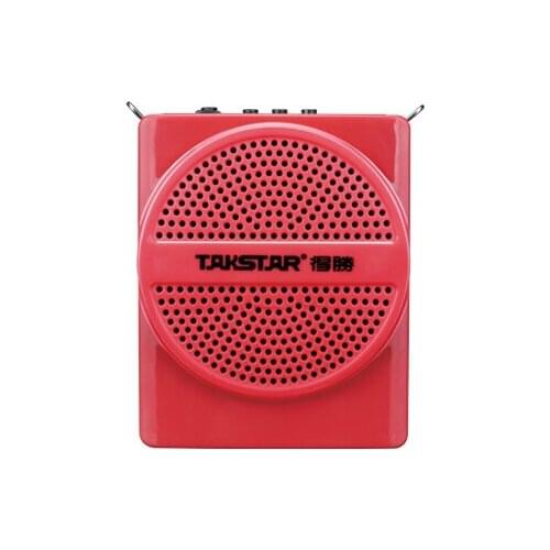 Takstar E188M loudspeaker 10W Rechareable Portable Multimedia Amplifier with TF Card & USB-Red loudspeaker