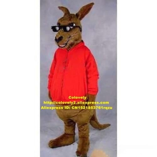Kangaroo Roo Mascot Costume Adult Cartoon Character Outfit Suit Festival Celebration Appreciation Banquet zz7900