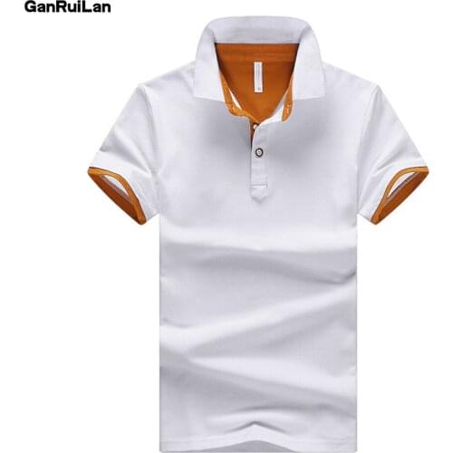 New Style Mens Polo Shirts Summer Men Casual Short Sleeve Cotton Shirts Fashion Polo Tees Para Hombre Brand Clothing DX-B0255