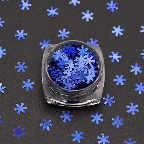 Wholesale bulk glitter eco friendly biodigradable face body glitter snowflake shape glitter for Nail DIY Decoration Kit