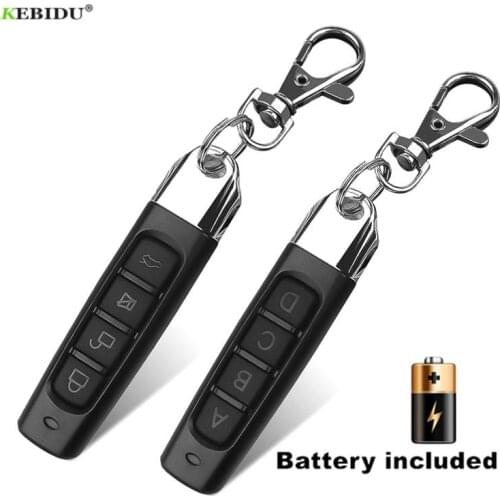 Universal 433MHZ Remote Control 4 Channe Garage Gate Door Opener Remote Control Duplicator Clone Cloning Code Car Key